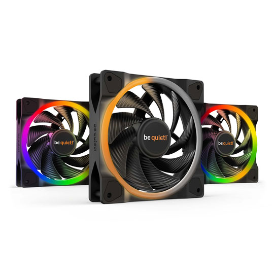 be quiet! Light Wings 120mm ARGB PWM High Speed Triple Fan Pack