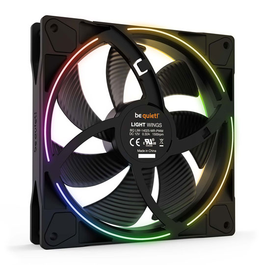 be quiet! Light Wings 140mm ARGB PWM Case Fan : image 4