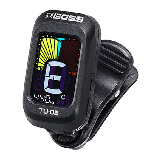 BOSS - TU-02 Chromatic Clip Tuner