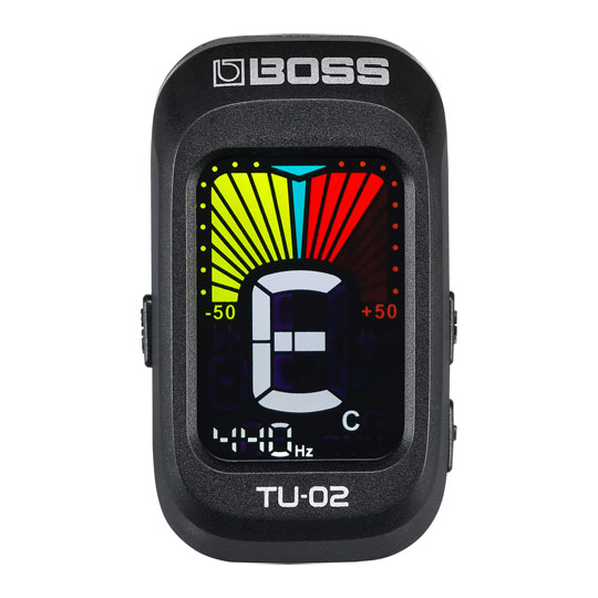 BOSS - TU-02 Chromatic Clip Tuner