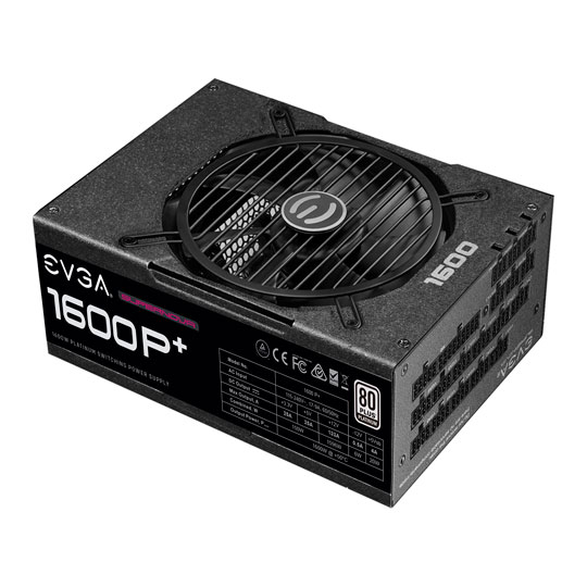 EVGA SuperNOVA P+ 1600 Watt Fully Modular 80+ Platinum PSU/Power Supply : image 2