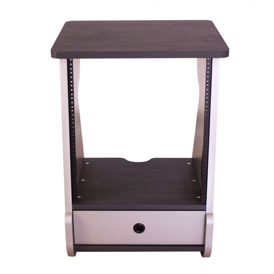 Zaor - Miza Rack 12 MkII 12U Studio Rack - Wengé Grey