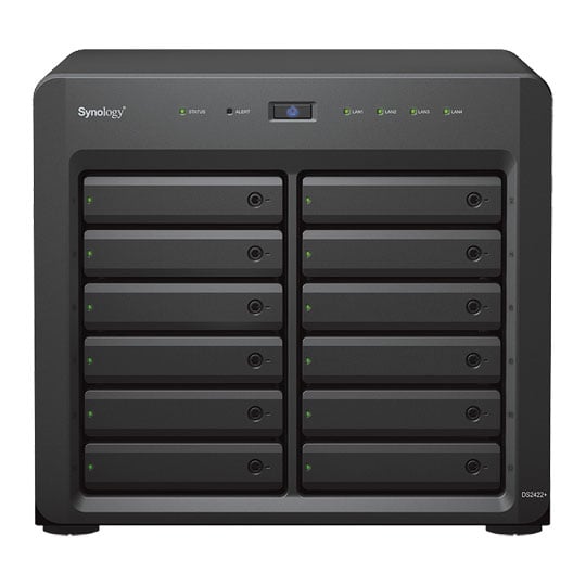 Synology DiskStation DS2422+ 12 Bay 3.5"/2.5" HDD/SSD NAS Enclosure