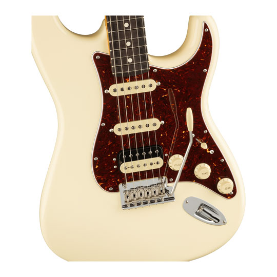Fender - Am Pro II Strat HSS, Olympic White