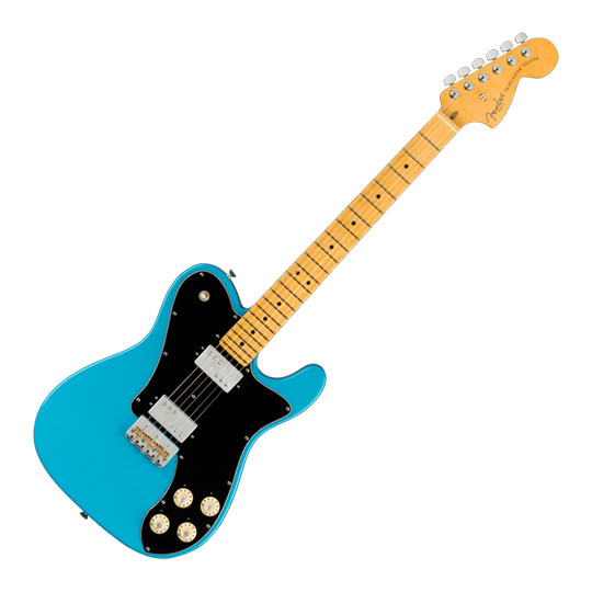 Fender - Am Pro II Tele Deluxe - Miami Blue
