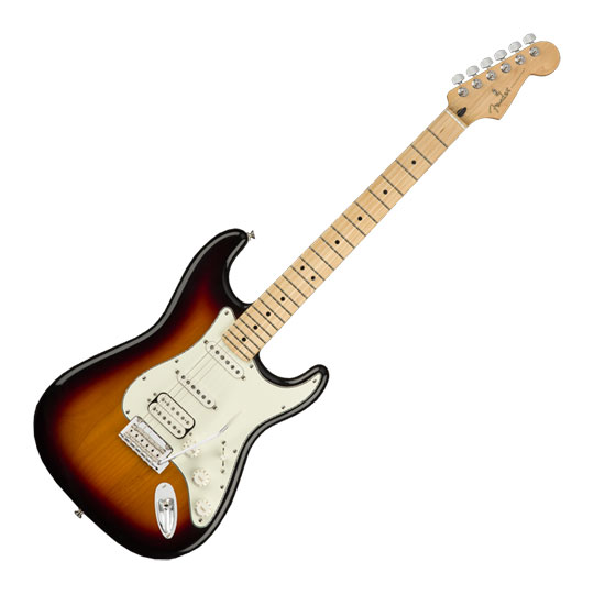 Fender - Player Strat HSS - 3-Colour Sunburst