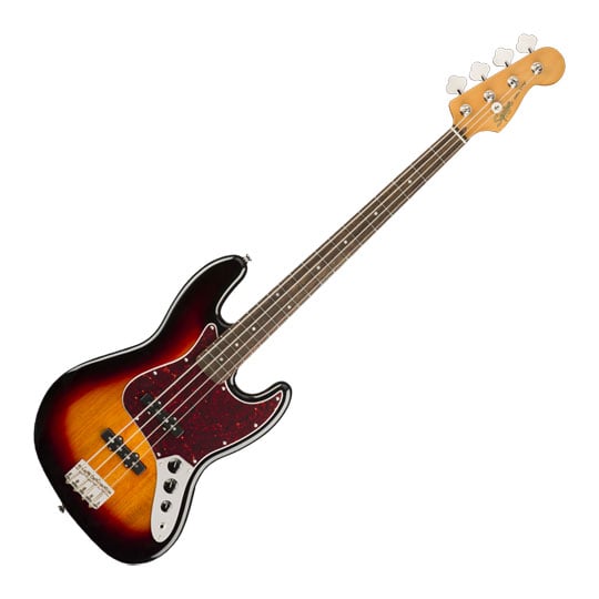 Squier Classic Vibe '60s Jazz Bass, 3-Colour Sunburst