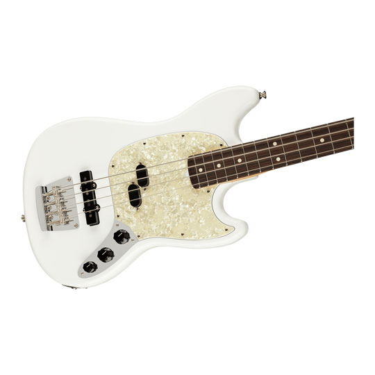 Fender - American Performer Mustang Bass, Rosewood Fingerboard, Arctic White