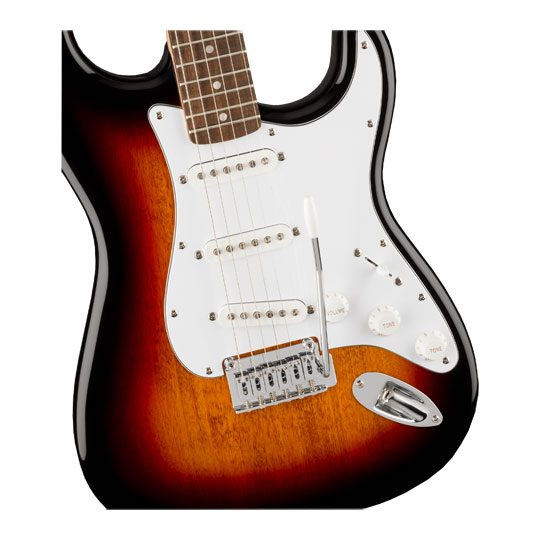 Squier - Affinity Strat, 3-Colour Sunburst