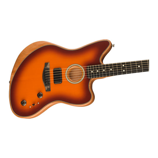 Fender - American Acoustasonic Jazzmaster, Tobacco Sunburst