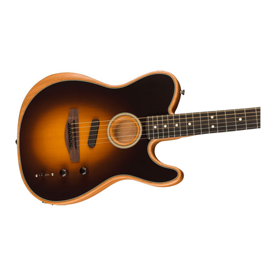Fender - Acoustasonic Player Telecaster Acoustic-electric Guitar - Shadow Burst : image 2