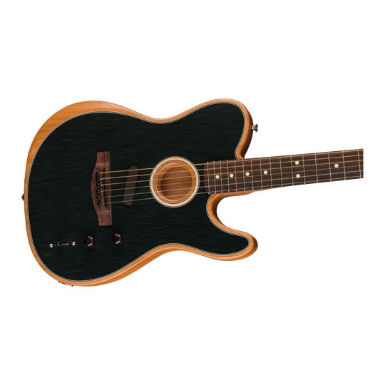 Fender - Acoustasonic Player Telecaster Acoustic-electric Guitar - Brushed Black