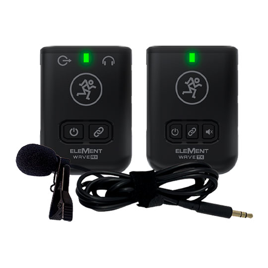 Mackie - EleMent Wave LAV, Wireless Handheld Microphone System