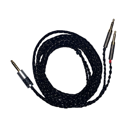 Scan 4.4mm to Dual 3.5mm Balanced Headphone Cable