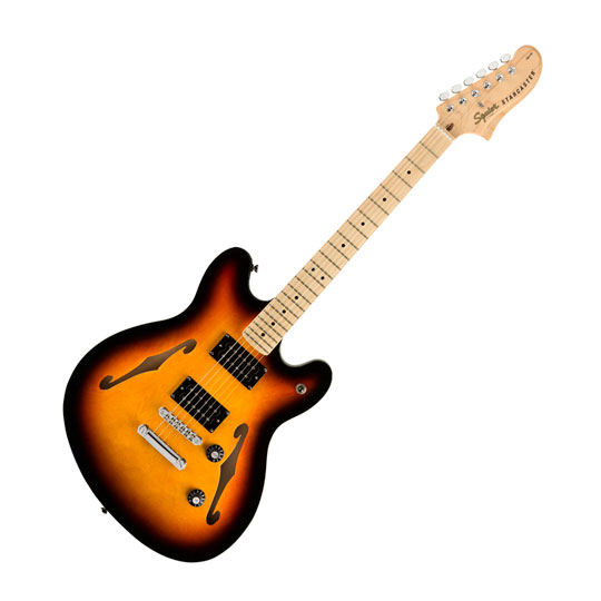 Squier - Affinity Starcaster,3-Colour Sunburst