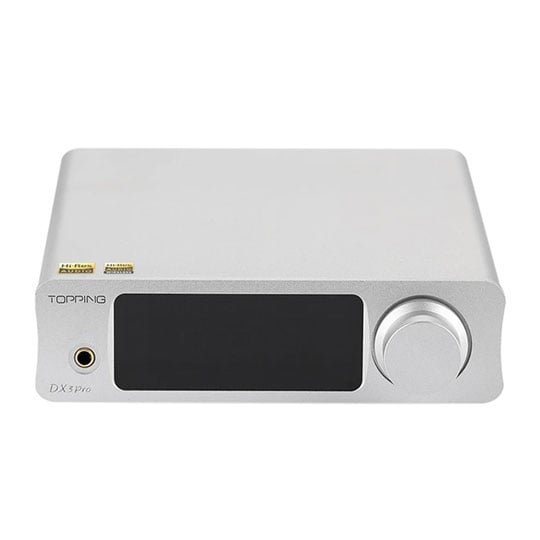 Topping - DX3Pro +, DAC & Headphone Amplifier - Silver