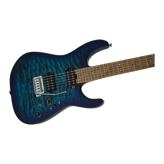 Charvel - Pro-Mod DK24 HH 2PT CM QM - Chlorine Burst