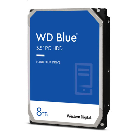WD Blue 8TB 3.5" SATA 3 HDD/Hard Drive : image 1