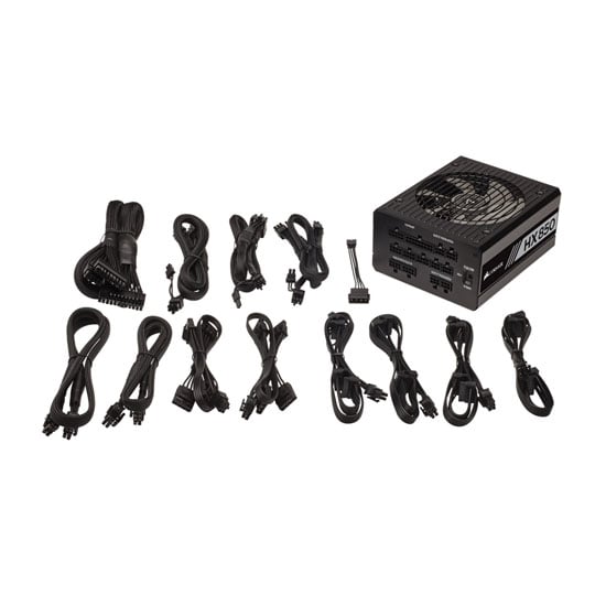 Corsair HX850 Fully Modular 80+ Platinum Power Supply,Factory Refurbished : image 4