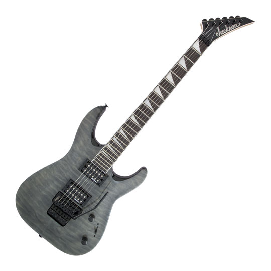 Jackson - JS Series Dinky Arch Top JS32Q DKA - Transparent Black : image 1