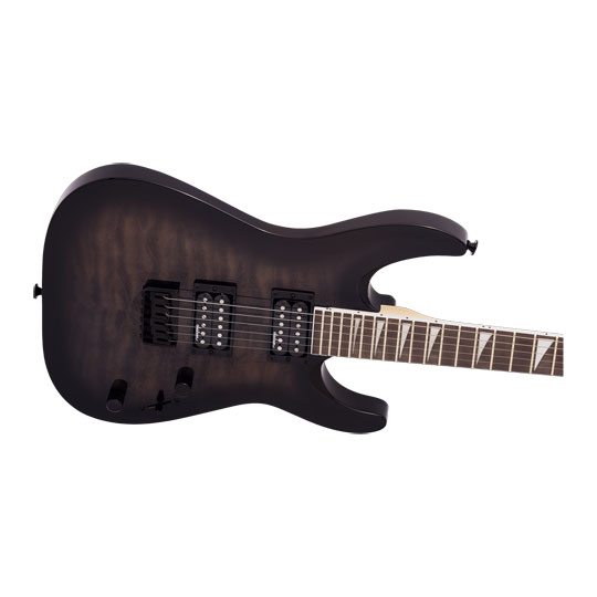 Jackson - JS Series Dinky Arch Top JS32Q DKA HT - Trans Black Burst : image 2