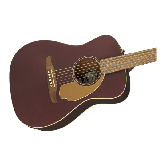 Fender Malibu Player, Burgundy Satin : image 2