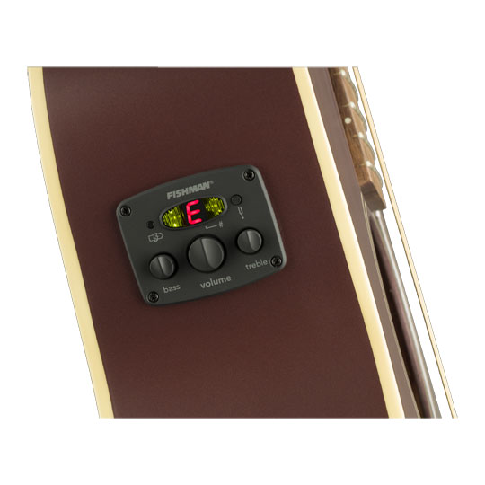 Fender Malibu Player, Burgundy Satin : image 3