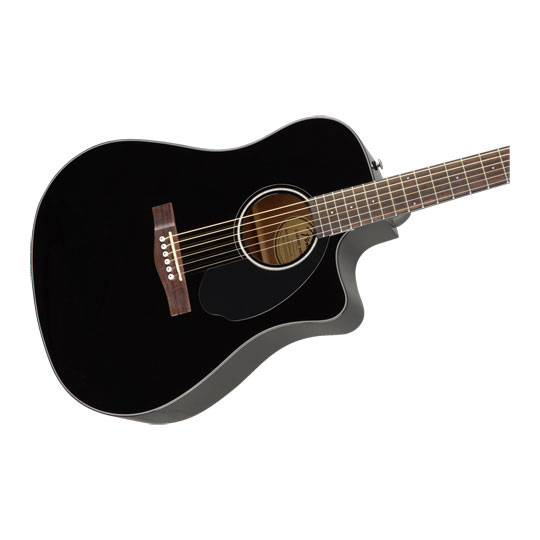 Fender - CD-60SCE Dreadnought, Black Finish