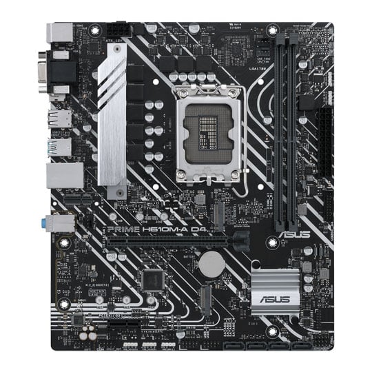 ASUS Intel H610 PRIME H610M-A D4 micro-ATX Motherboard