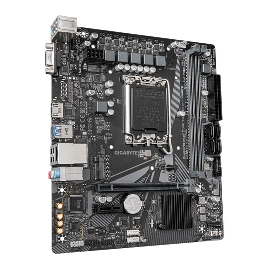 Gigabyte Intel H610M H V3 DDR4 PCIe 4.0 mATX Motherboard : image 3