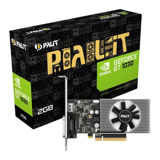 Palit NVIDIA GeForce GT 1030 2GB DDR4 Graphics Card : image 1