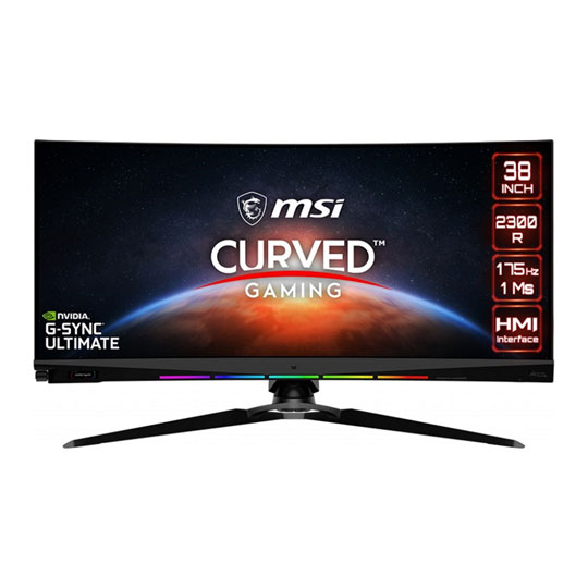 MSI MEG381CQR Plus 38" UWQHD+ 175Hz 1ms Curved G-SYNC Gaming Monitor : image 1
