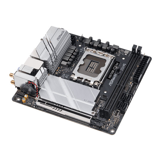 ASRock Intel H670M-ITX/AX PCIe 5.0 Mini-ITX Motherboard : image 3