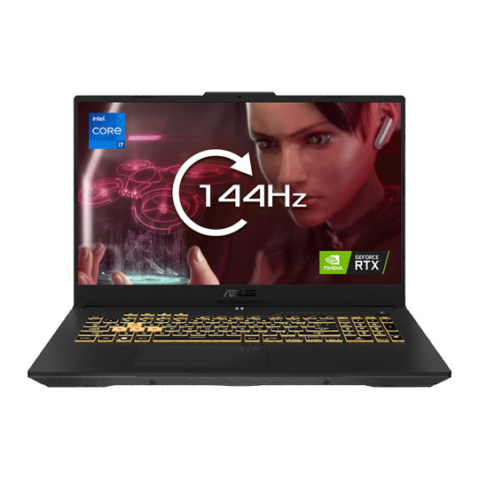 ASUS TUF Gaming F17 17" FHD 144Hz i7 RTX 3070 Gaming Laptop : image 1