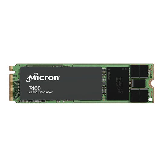 Micron 7400 MAX 400GB M.2 (22x80) Non-SED NVMe Enterprise SSD : image 1