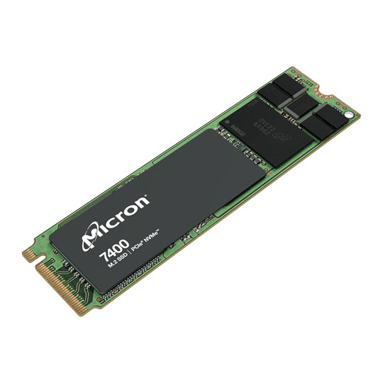 Micron 7400 MAX 800GB M.2 (22x80) Non-SED NVMe Enterprise SSD : image 2