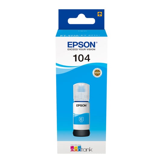 Epson 104 Cyan Ink 65ml Refill Bottle