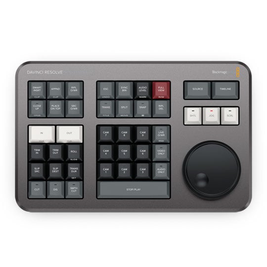 Blackmagic Design DaVinci Resolve Speed Editor Keyboard