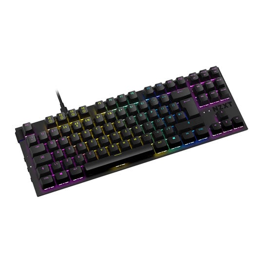 NZXT FUNCTION TENKEYLESS Gateron Red Linear Modular Mechanical Gaming Keyboard : image 3