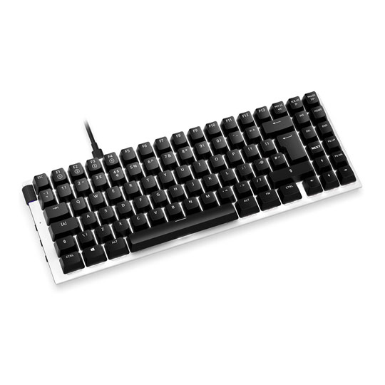 NZXT FUNCTION MINITKL White Gateron Red Linear Modular Mechanical Gaming Keyboard : image 3