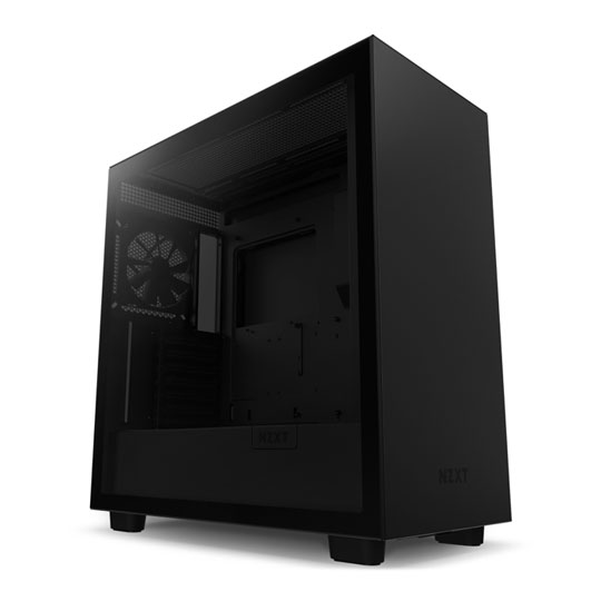 NZXT H7 Black Mid Tower Tempered Glass PC Gaming Case LN123427