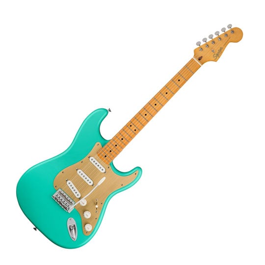 Squier - 40th Ann Strat, Vintage Edition - Satin Seafoam Green : image 1
