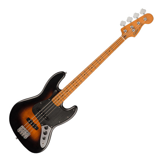 Squier 40th Anniversary Jazz Bass, Satin Wide 2-Colour Sunburst : image 1
