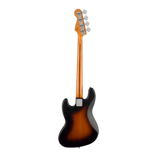 Squier 40th Anniversary Jazz Bass, Satin Wide 2-Colour Sunburst
