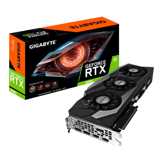 Gigabyte NVIDIA GeForce RTX 3080 12GB GAMING OC Ampere Graphics Card : image 1
