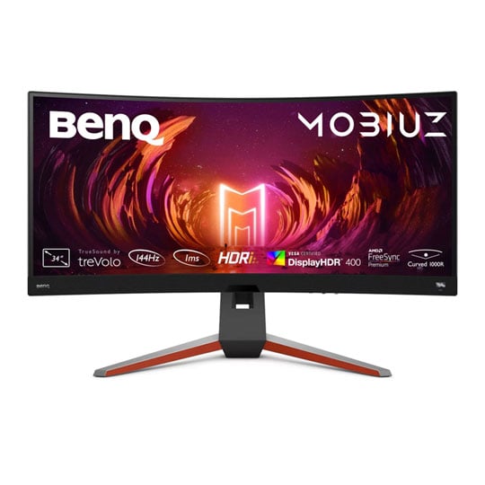 BenQ Mobiuz 34" EX3410R WQHD 144Hz Curved FreeSync Premium Pro HDR Gaming Monitor