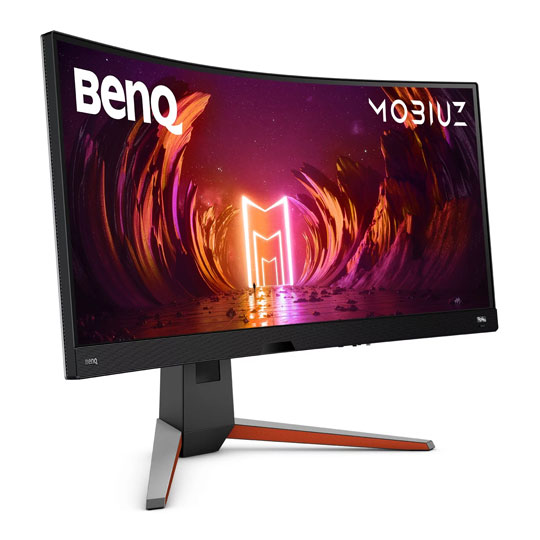 BenQ Mobiuz 34" EX3410R WQHD 144Hz Curved FreeSync Premium Pro HDR Gaming Monitor : image 2