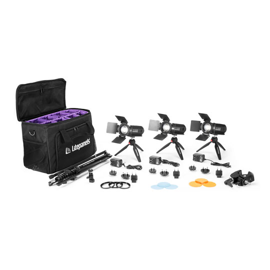 Litepanels Caliber 3-Light Kit