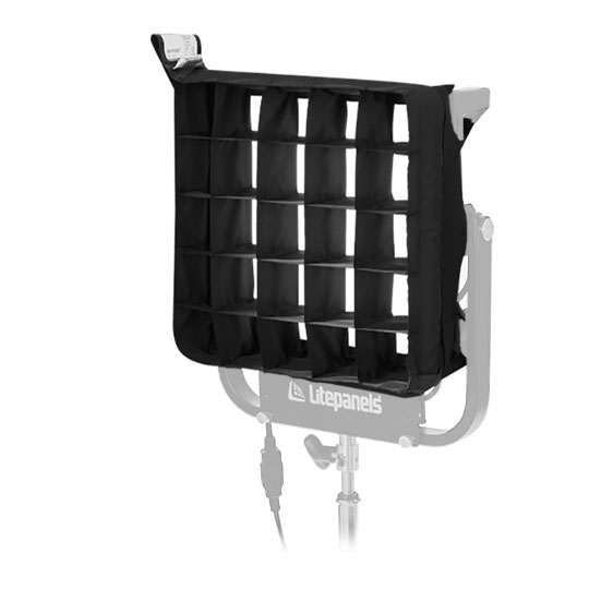 Litepanels Snapgrid 40Deg Eggcrate Gemini 1x1 Fixture