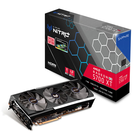 ［ジャンク］Radeon rx5700xt sapphire nitro+ Refurbished - Sapphire AMD Radeon RX 5700 XT 8GB NITRO+ Special